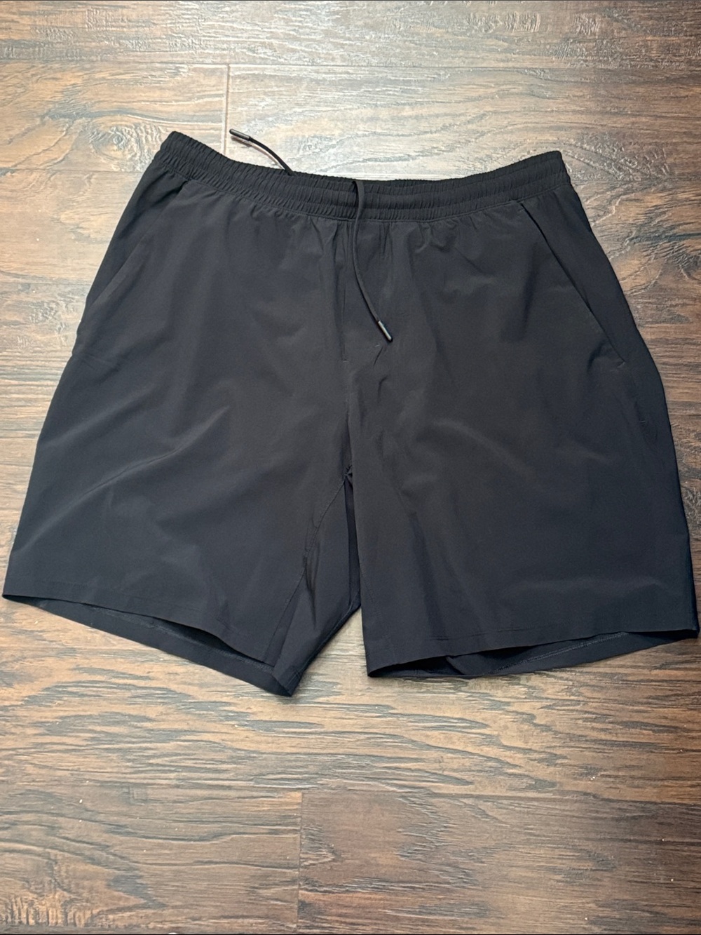 lululemon athletica Men's Black Lightweight Training Shorts
